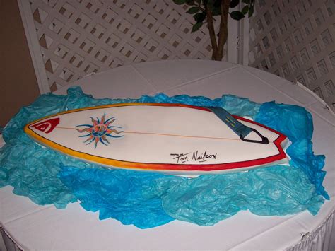 Surfboard Cake Fiesta Tartas Cumple