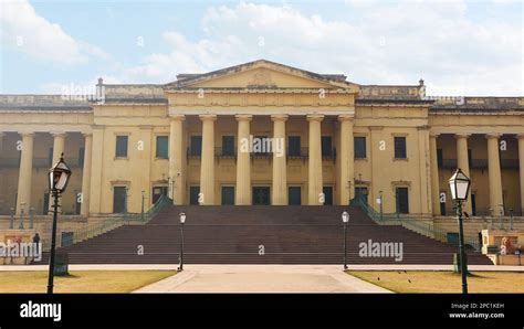 Rear View Of Hazarduari Palace Known 1000 Gate Palace Murshidabad