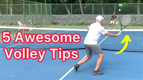 Hit Incredible Forehand And Backhand Volleys With These 5 Awesome Tips