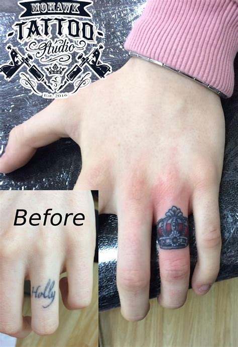 Ring Finger Tattoo Cover Ups Alejandrina Place