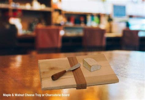 Maple and Walnut Cheese Tray | Charcuterie |Rustic & Renewed Decor