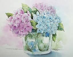 Resultado De Imagen Para Rose Ann Hayes Watercolor Flower Art