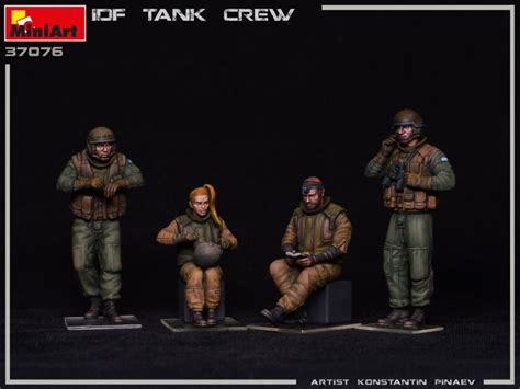 MODELIMEX Online Shop | 1/35 IDF Tank Crew (4 fig.) | your favourite model shop