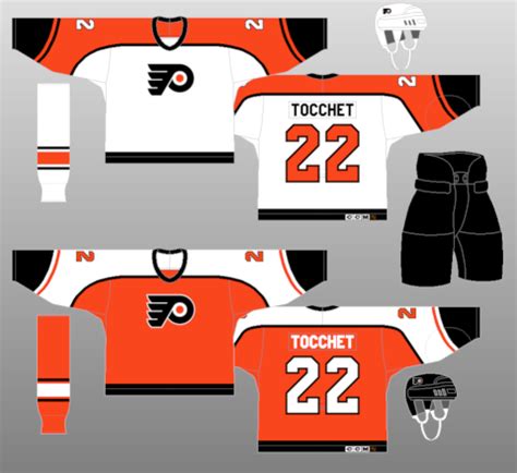 Philadelphia Flyers 1984-97 - The (unofficial) NHL Uniform Database