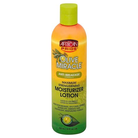 African Pride Olive Miracle Maximum Strengthening Moisturizer Lotion