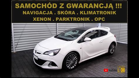 Auto Leszno Otomoto Pl Prezentacja OPEL ASTRA OPC AUTOTEST LESZNO