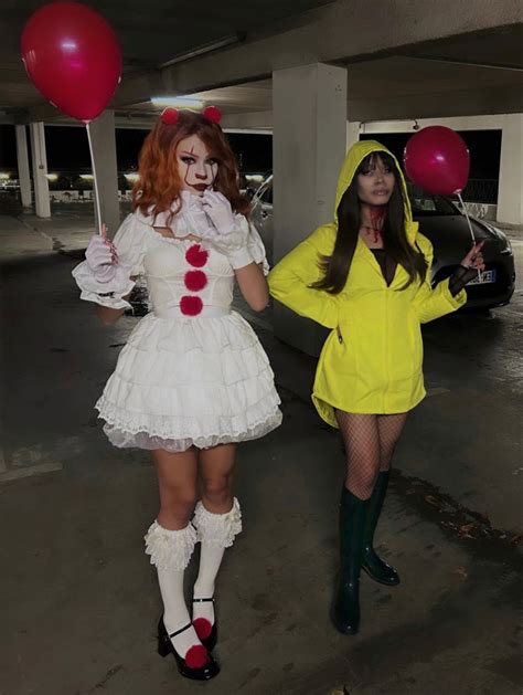 Pennywise X Georgie Cosplay En D Guisement Femme Duo Idee