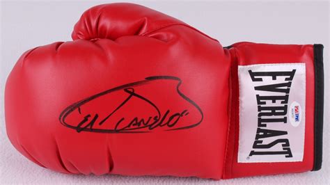 Saul "Canelo" Alvarez Signed Everlast Boxing Glove (PSA COA) | Pristine ...