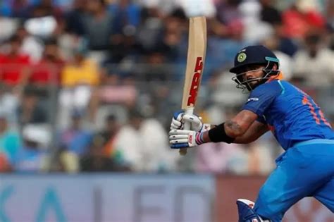 Virat Kohli Anchors Indias Innings With A Century And Goes Past Ricky