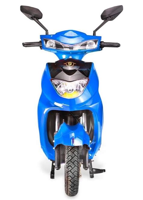 Fiber And Metal Stella Automobili SA1000 Venetian Blue Electric Scooty