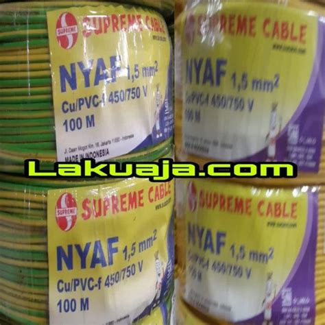 Kabel Listrik Supreme Nyaf Mm Lakuaja