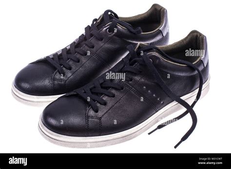 Black Sneakers With White Soles Hi Res Stock Photography And Images Alamy