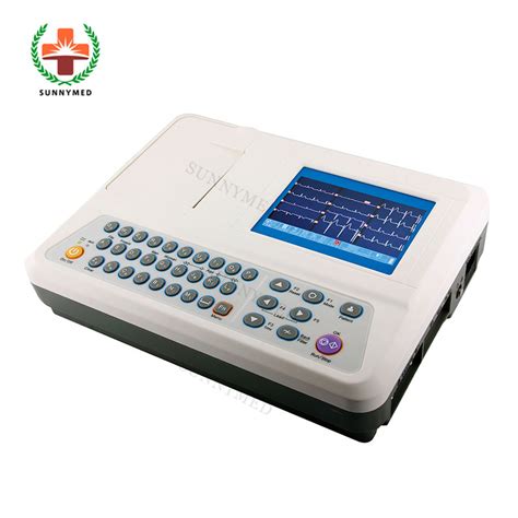 Sy H C Hospital Color Screen Channel Ecg With Alphanumeric Keyboard