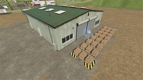 Pallet And Bale Warehouse V Fs Mod Farming Simulator Mod