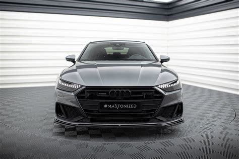 Front Splitter V 1 Audi A7 C8 S Line S7 C8 Our Offer Audi A7