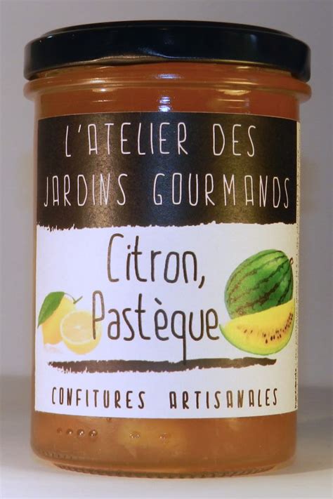 Confiture De Citron Past Que L Atelier Des Jardins Gourmands