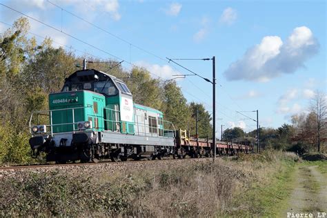 BB69400 Infra SNCF 69484 Wagons Plats Wagons de Décharg Flickr