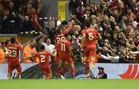 Liverpool V Villarreal Liverpool Echo