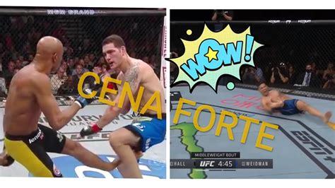 Chris Weidman Quebra A Perna Igual Anderson Silva Youtube