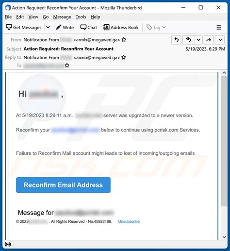 Mail Server Upgrade Email Scam Removal And Recovery Steps Updated