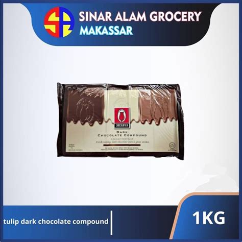 Jual Tulip Dark Chocolate Compound Kg Shopee Indonesia