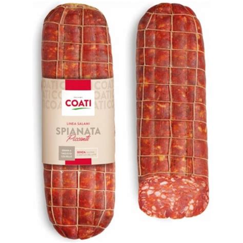 Coati Salame Spianata Piccante 1 2 1500 g od 490 Kč Heureka cz