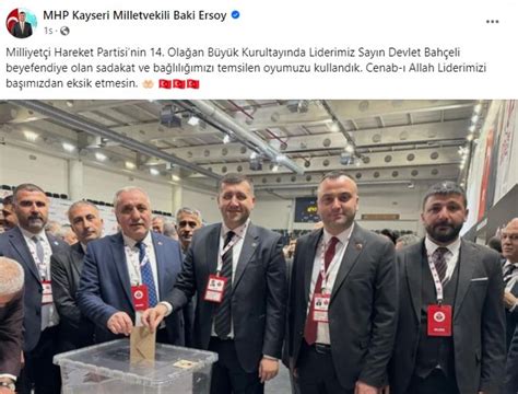 Devlet Bahçeli 11 kez genel başkan seçildi