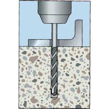 Vis à béton W BS ST Compact pour Professionnels WURTH