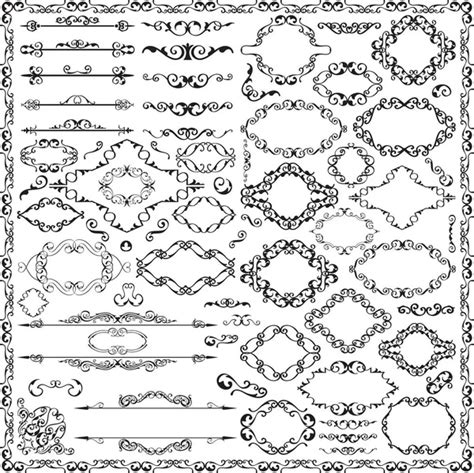 Vintage Design Elements — Stock Vector © Human 306 8559248