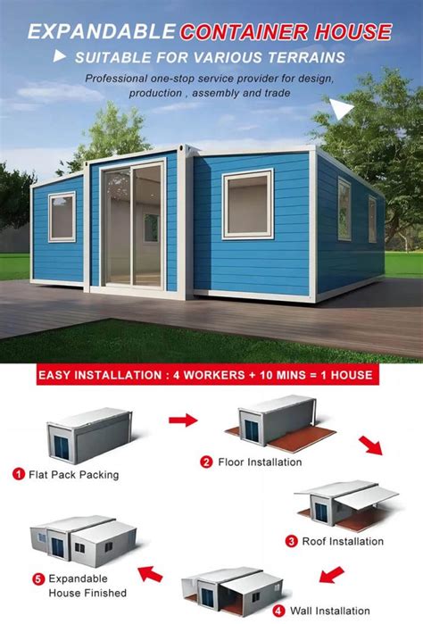 Factory Direct Foldable Tiny House For Sale Dostonhouse