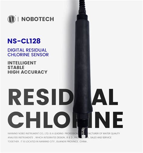 Digital Free Chlorine Sensor In Water Nanning Nobo Instrument Co Ltd