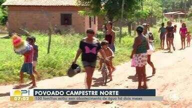 Bom Dia Piauí Famílias do povoado Campestre estão sem abastecimento