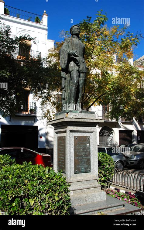 Statue Of Don Juan In The Plaza Refinadores Santa Cruz District