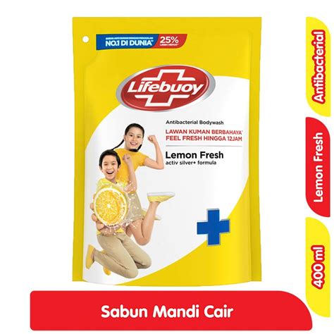 Jual Lifebuoy Sabun Cair Lemon Fresh 400 Ml Di Seller Alfamart Click