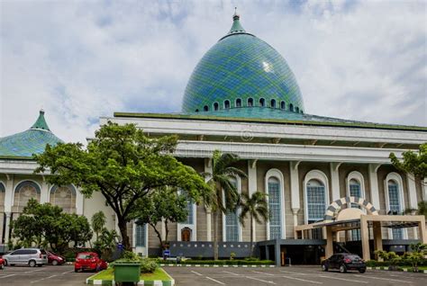 Indonesia. Surabaya. Mosque of Al Akbar. Stock Image - Image of islam ...