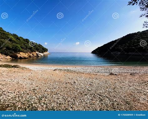 Filiatro Beach Ithaca Island Greece Stock Image - Image of island, greece: 170508909