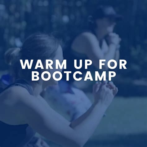 Key Warm Up Exercises For Your Next Bootcamp