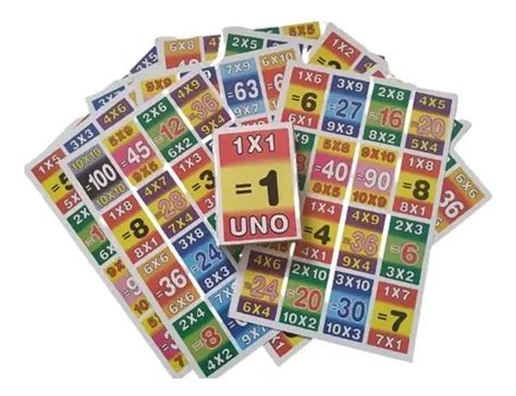 Loter A Did Ctica Loteria Tablas De Multiplicar Mebuscar M Xico