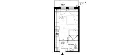 Appartement T1 Meublé De 2514 M2 2ème étage O Cap West Saint Brieuc