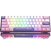 Amazon Womier VK Retro Keyboard Percent Keyboard With Hot Swappable Wired