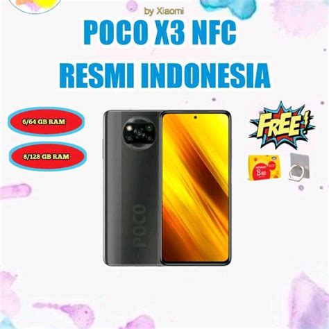 Promo Xiaomi Poco X Nfc Gb Gb Garansi Resmi Xiaomi