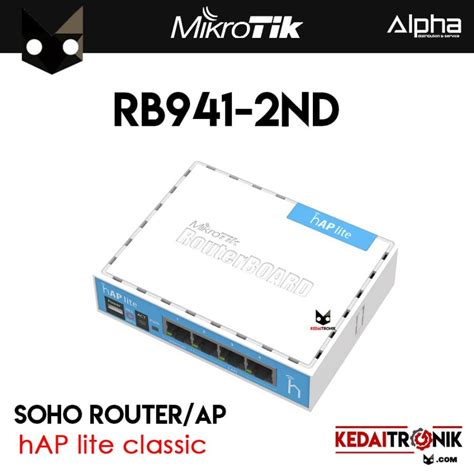 Jual New Mikrotik Rb941 2nd Router Board Hap Lite Wireless Rb 941