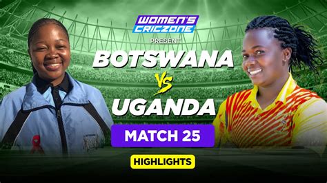 Highlights Botswana V Uganda Match Kwibuka T Tournament