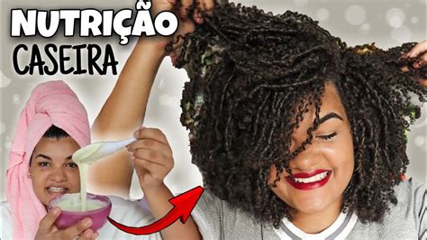 Use Muito Essa Nutri O Caseira Recupera Cabelo Ressecado Youtube