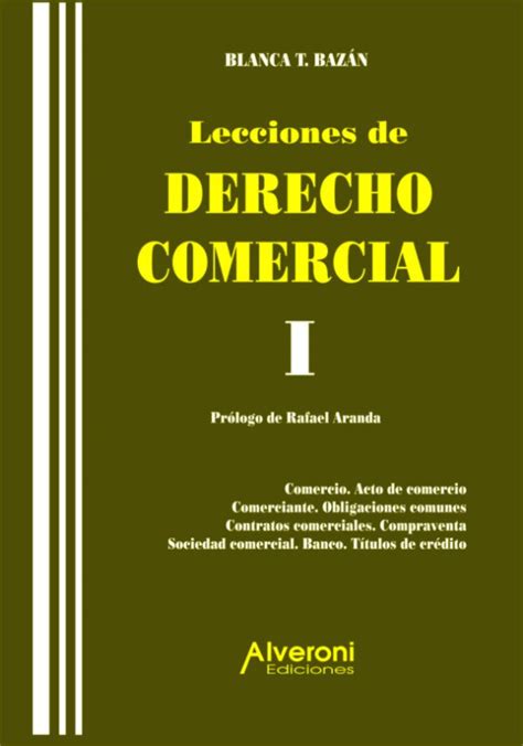 Derecho Comercial Alveroni Libros Jurídicos