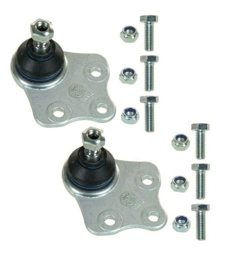 Pair Set Of 2 Front Upper Suspension Ball Joints Moog For MB W210 W211