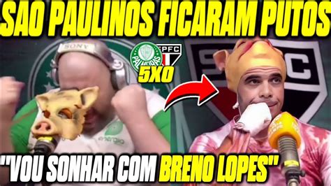 Rea Es Dos S O Paulinos Bravos Na Goleada Do Palmeiras React