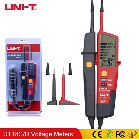 Uni T Ut C Ut D Voltage And Continuity Testers Waterproof Pencil Rcd