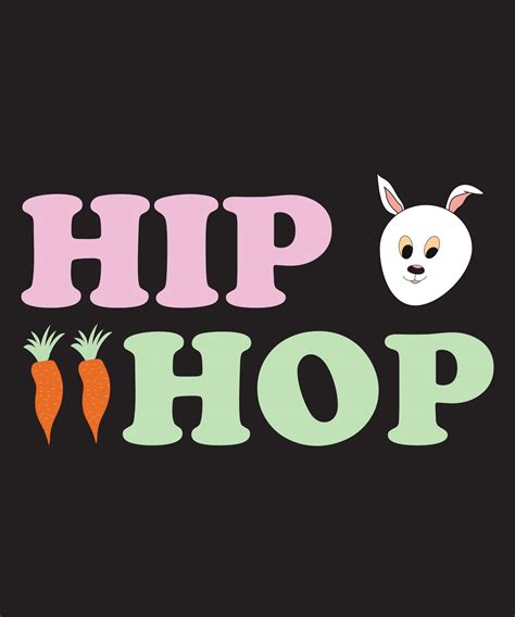 Hip Hop Easter Bunny Svg Sublimation Graphic 20542150 Vector Art At Vecteezy