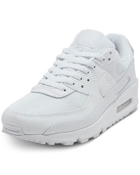 Nike Synthetic Air Max 90 Casual Sneakers From Finish Line In White